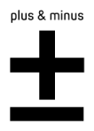 PLus & Minus logo